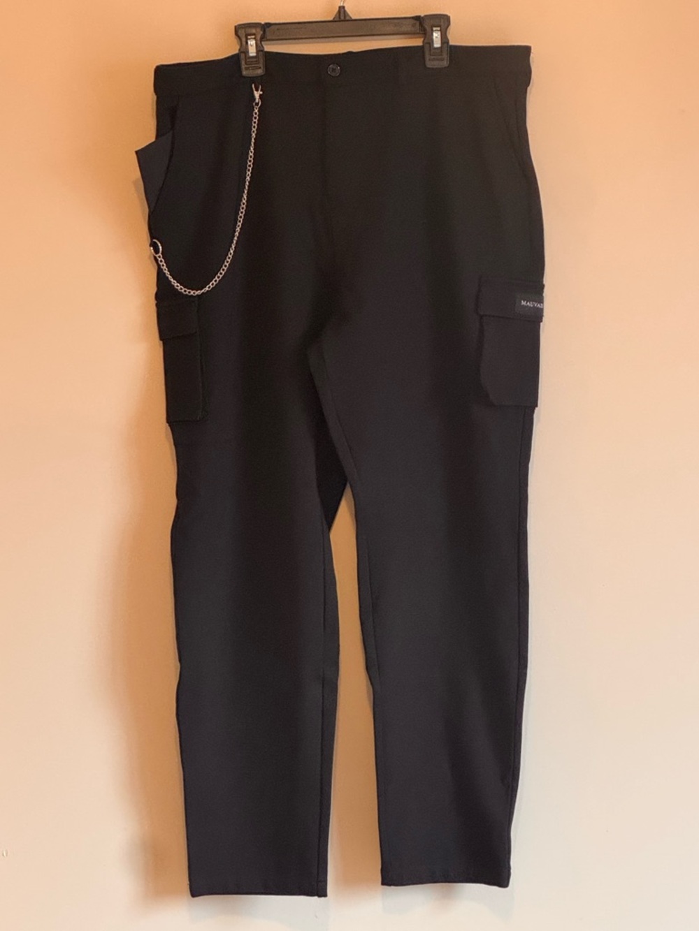 MAUVAIS black Cargo pants